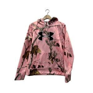 Under Armour Realtree Pink Camo Women's Hoodie Size M